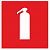 Знак F04 150*150 "Огнетушитель" пленка ФЭС в Благовещенске